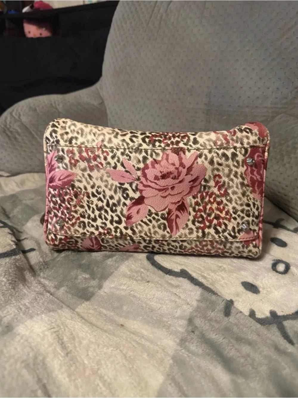 Guess satchel pink